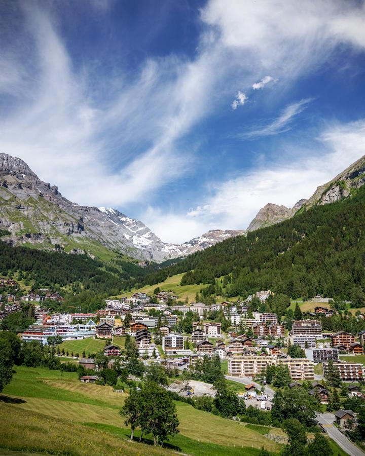 Thermal Hotels & Walliser Alpentherme Leukerbad Exterior foto